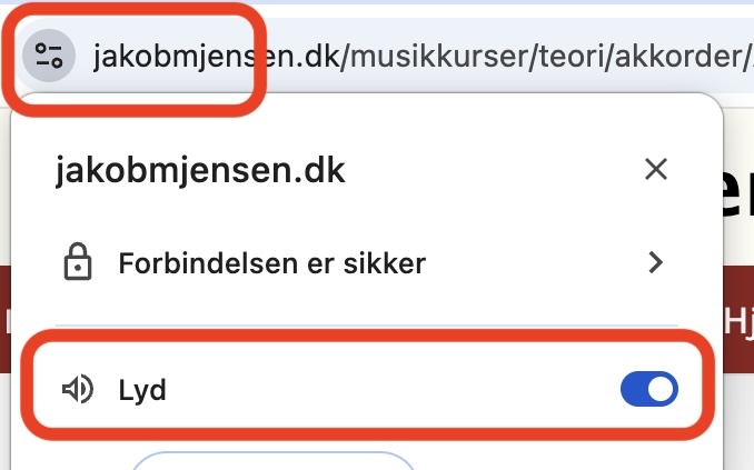 Øvelseseksempel