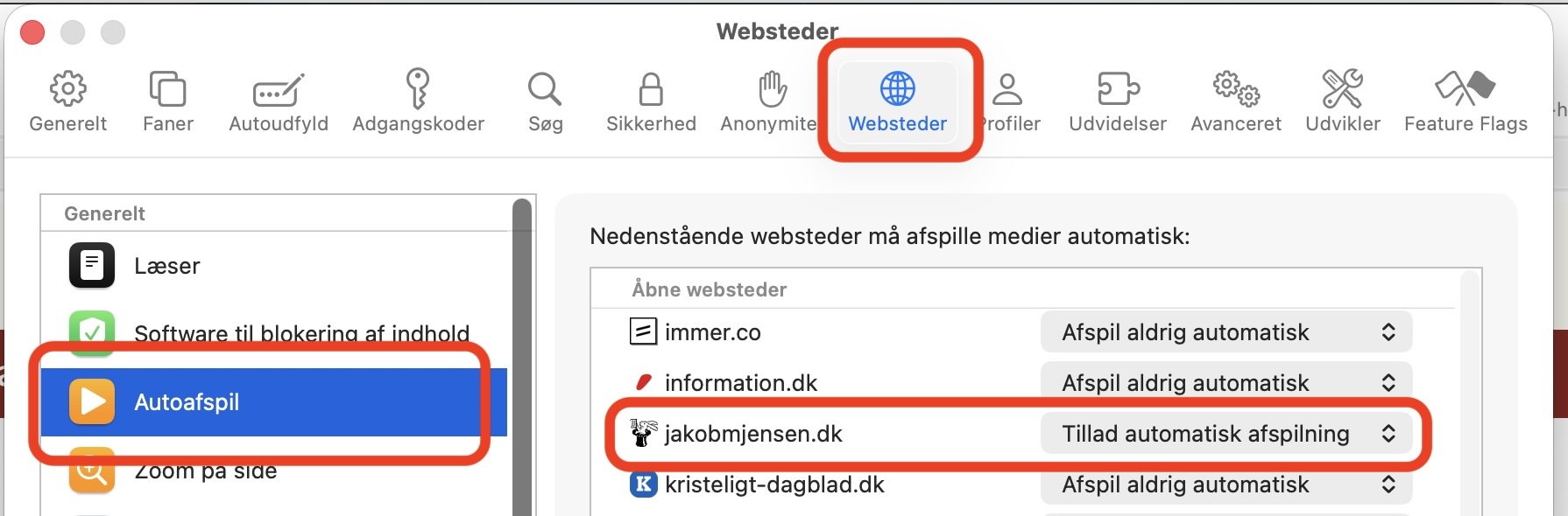 Øvelseseksempel